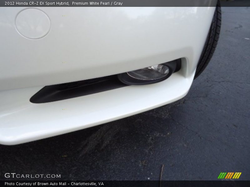 Premium White Pearl / Gray 2012 Honda CR-Z EX Sport Hybrid
