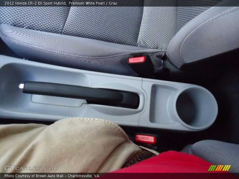 Premium White Pearl / Gray 2012 Honda CR-Z EX Sport Hybrid