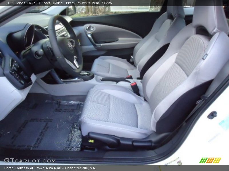  2012 CR-Z EX Sport Hybrid Gray Interior