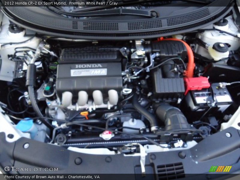  2012 CR-Z EX Sport Hybrid Engine - 1.5 Liter SOHC 16-Valve i-VTEC 4 Cylinder IMA Gasoline/Electric Hybrid
