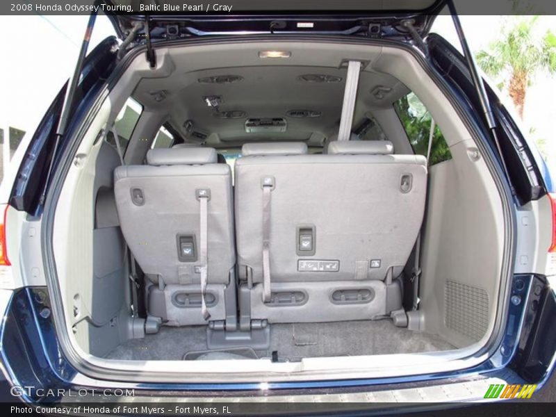 Baltic Blue Pearl / Gray 2008 Honda Odyssey Touring