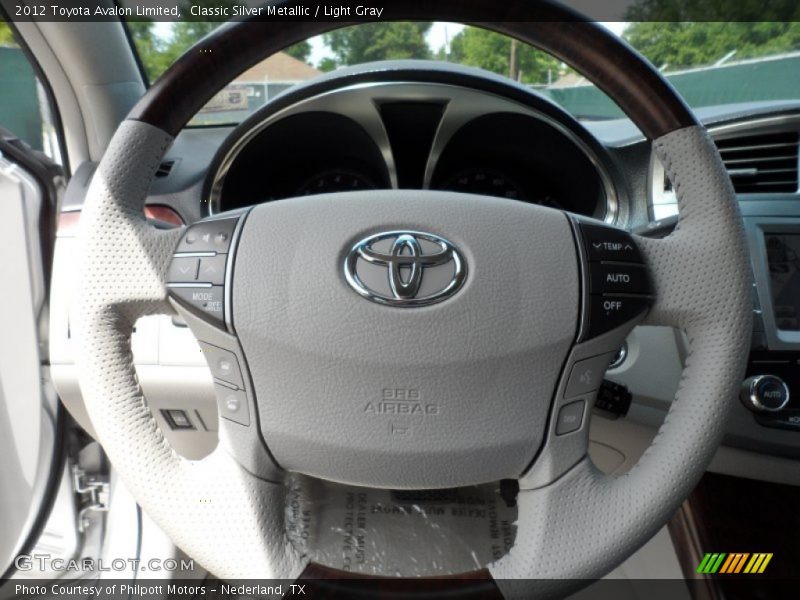 Classic Silver Metallic / Light Gray 2012 Toyota Avalon Limited
