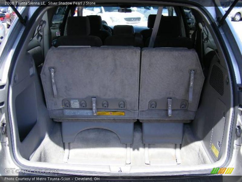 Silver Shadow Pearl / Stone 2008 Toyota Sienna LE