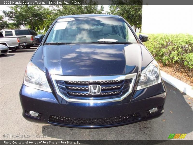 Baltic Blue Pearl / Gray 2008 Honda Odyssey Touring