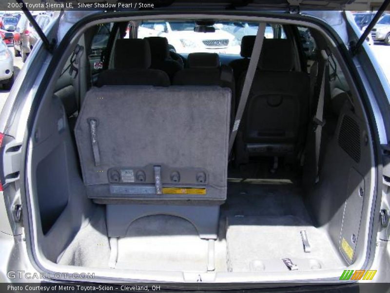 Silver Shadow Pearl / Stone 2008 Toyota Sienna LE