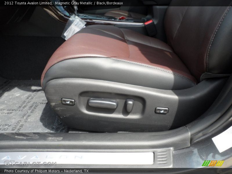 Front Seat of 2012 Avalon Limited