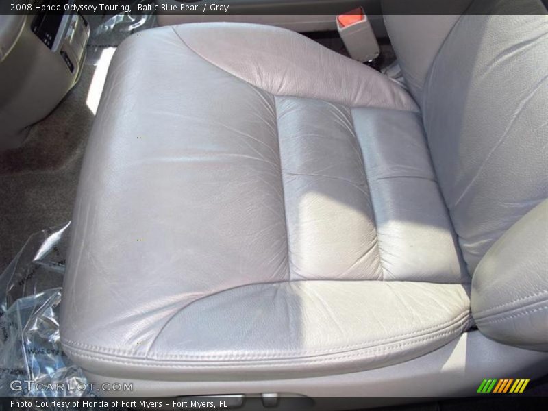 Baltic Blue Pearl / Gray 2008 Honda Odyssey Touring