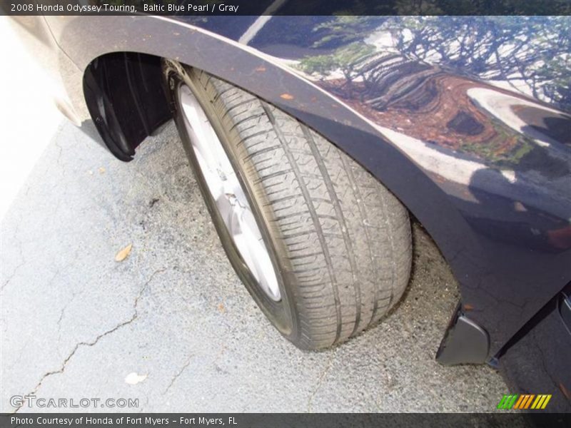 Baltic Blue Pearl / Gray 2008 Honda Odyssey Touring