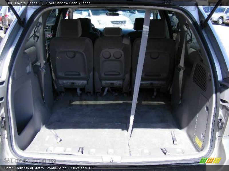 Silver Shadow Pearl / Stone 2008 Toyota Sienna LE