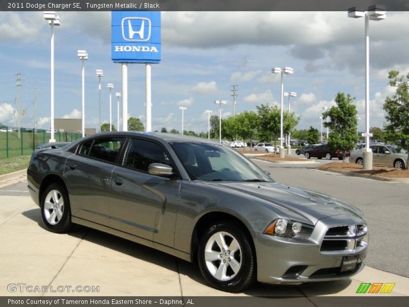 Tungsten Metallic / Black 2011 Dodge Charger SE