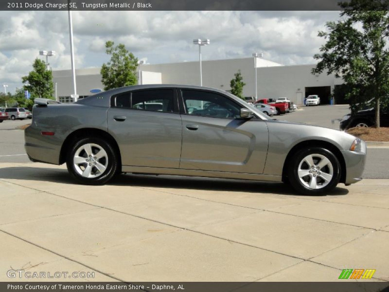 Tungsten Metallic / Black 2011 Dodge Charger SE