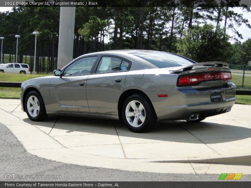 Tungsten Metallic / Black 2011 Dodge Charger SE
