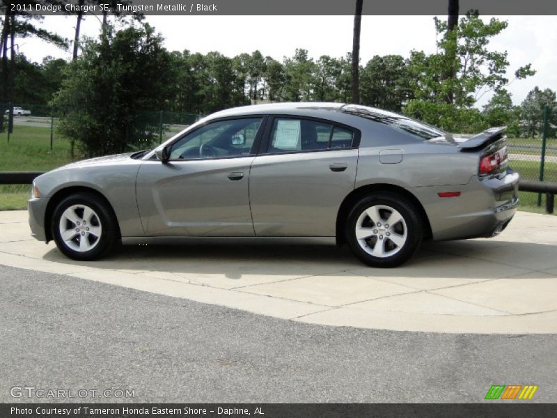 Tungsten Metallic / Black 2011 Dodge Charger SE