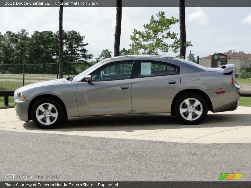 Tungsten Metallic / Black 2011 Dodge Charger SE