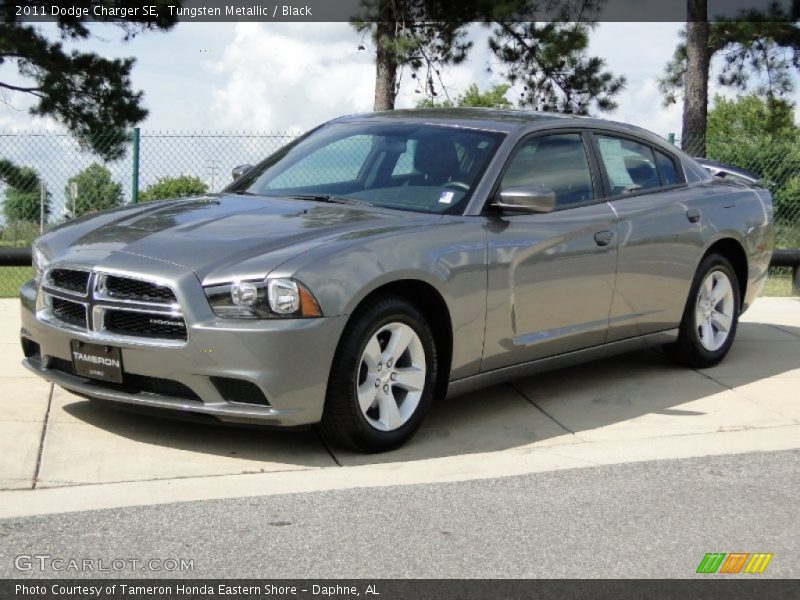 Tungsten Metallic / Black 2011 Dodge Charger SE