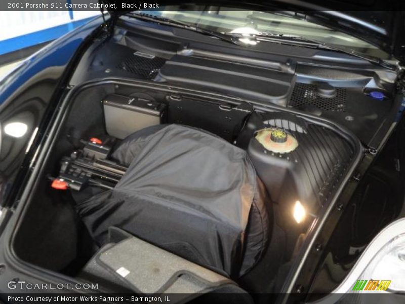 Black / Black 2001 Porsche 911 Carrera Cabriolet