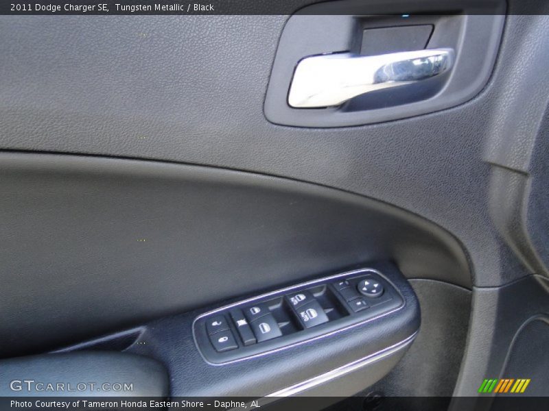 Tungsten Metallic / Black 2011 Dodge Charger SE