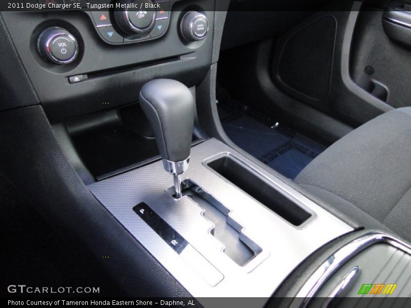 Tungsten Metallic / Black 2011 Dodge Charger SE