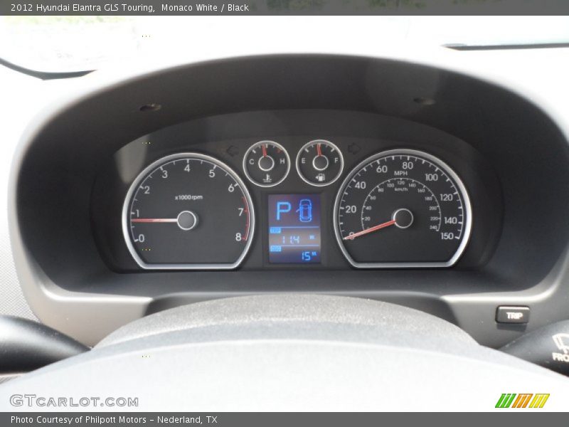  2012 Elantra GLS Touring GLS Touring Gauges