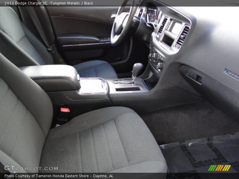 Tungsten Metallic / Black 2011 Dodge Charger SE