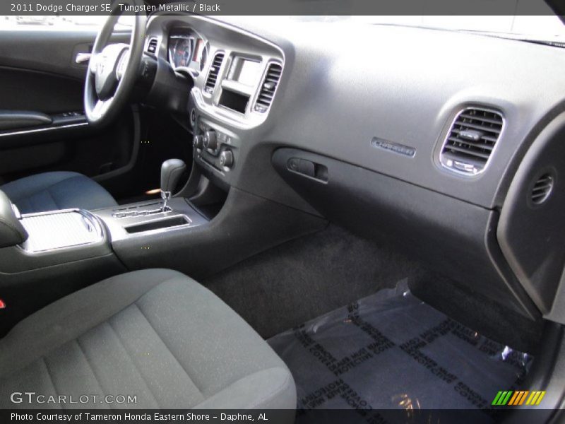 Tungsten Metallic / Black 2011 Dodge Charger SE