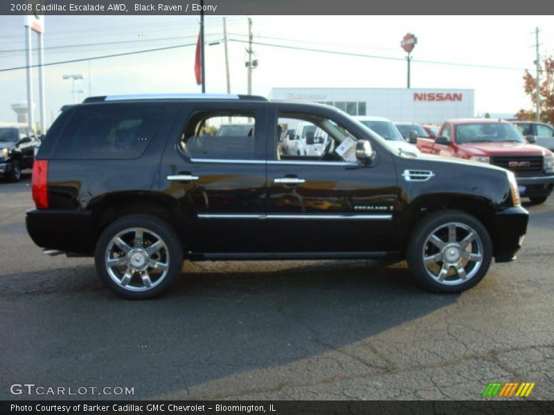 Black Raven / Ebony 2008 Cadillac Escalade AWD