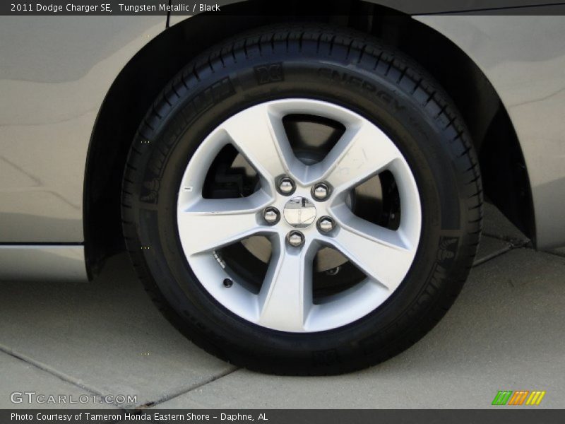 Tungsten Metallic / Black 2011 Dodge Charger SE