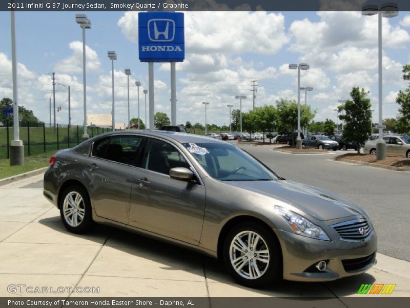Smokey Quartz / Graphite 2011 Infiniti G 37 Journey Sedan