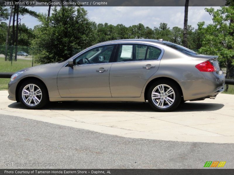 Smokey Quartz / Graphite 2011 Infiniti G 37 Journey Sedan