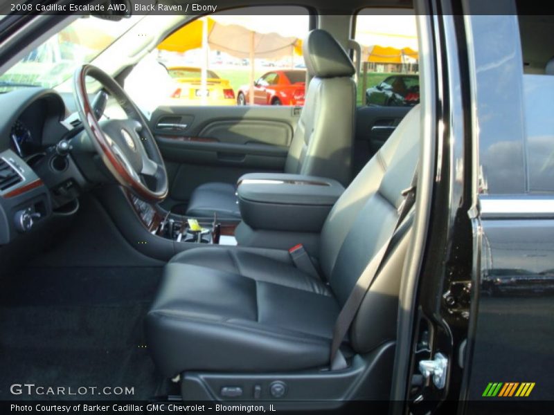 Black Raven / Ebony 2008 Cadillac Escalade AWD