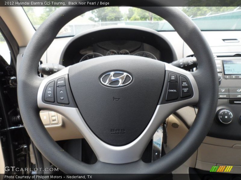  2012 Elantra GLS Touring Steering Wheel