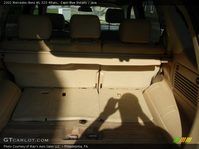 Capri Blue Metallic / Java 2002 Mercedes-Benz ML 320 4Matic