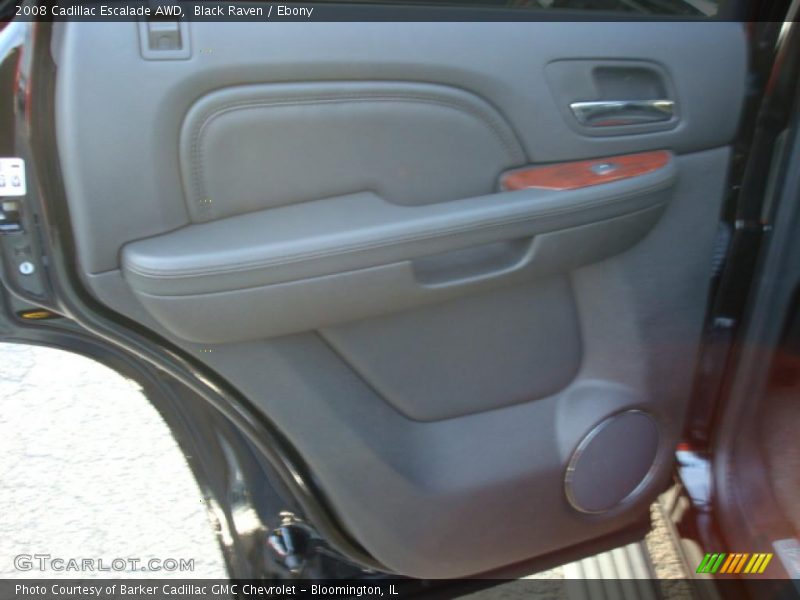 Black Raven / Ebony 2008 Cadillac Escalade AWD