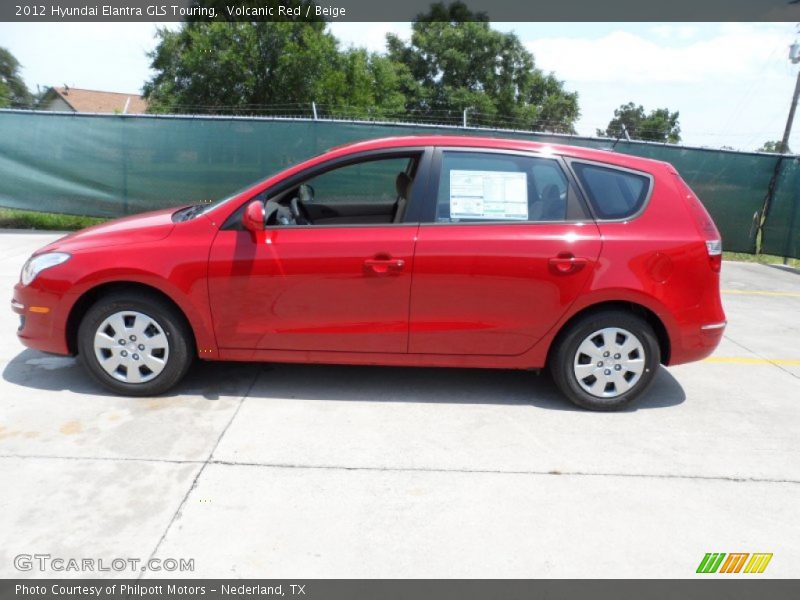  2012 Elantra GLS Touring Volcanic Red