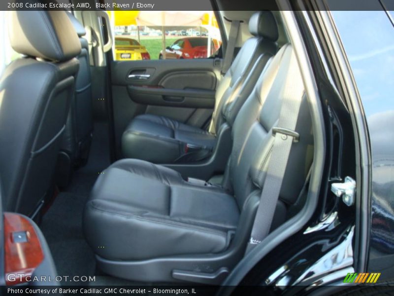 Black Raven / Ebony 2008 Cadillac Escalade AWD