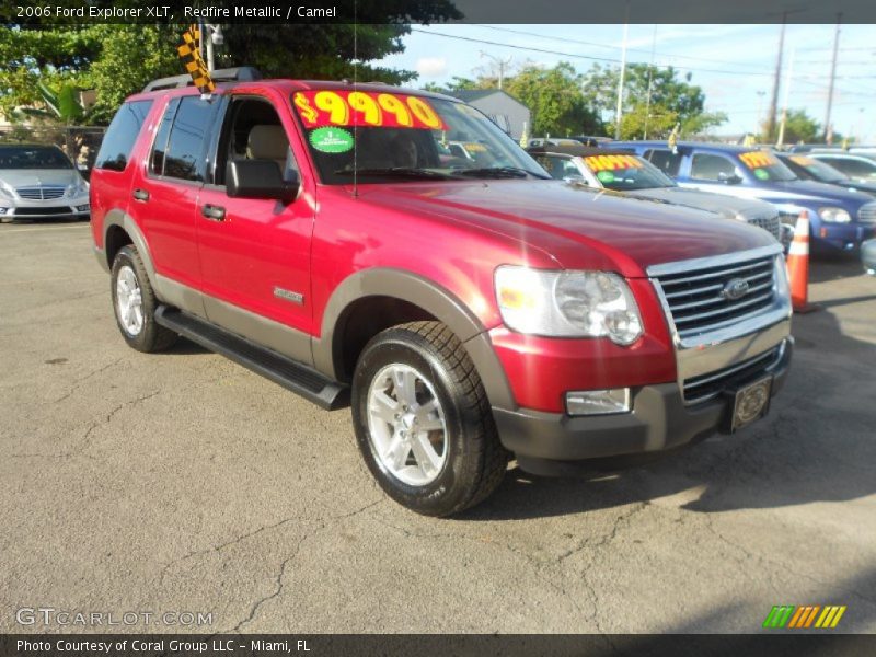 Redfire Metallic / Camel 2006 Ford Explorer XLT