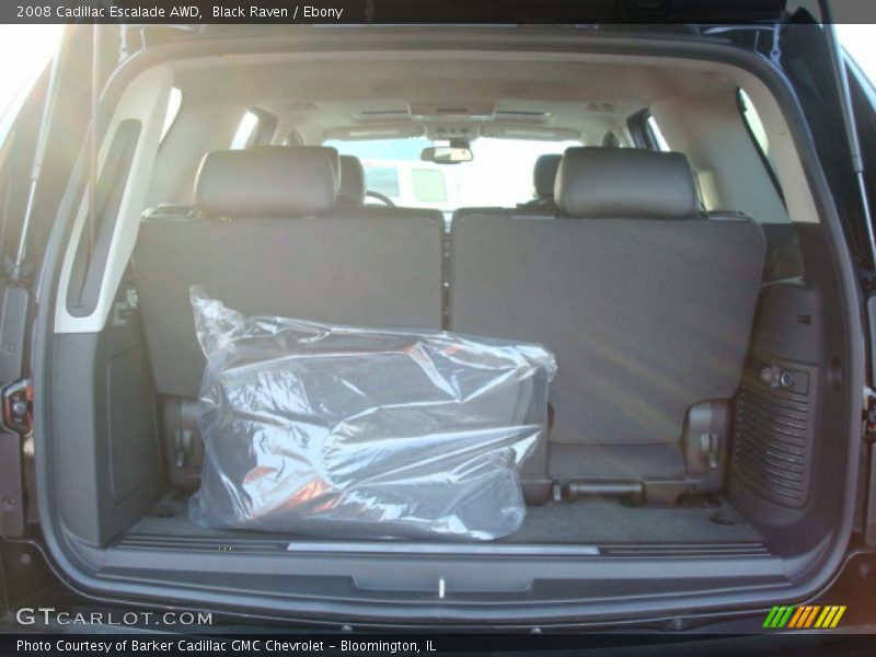 Black Raven / Ebony 2008 Cadillac Escalade AWD