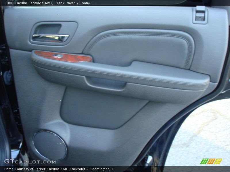 Black Raven / Ebony 2008 Cadillac Escalade AWD