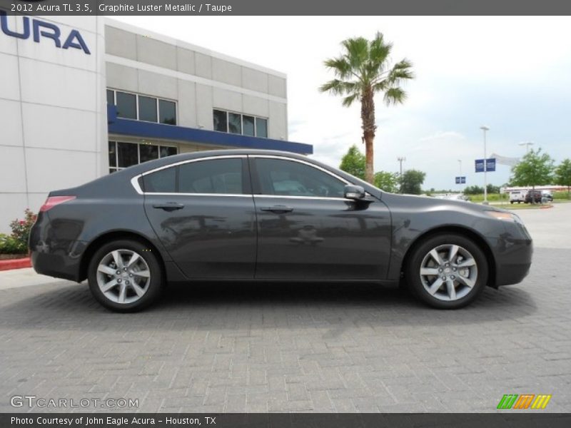 Graphite Luster Metallic / Taupe 2012 Acura TL 3.5