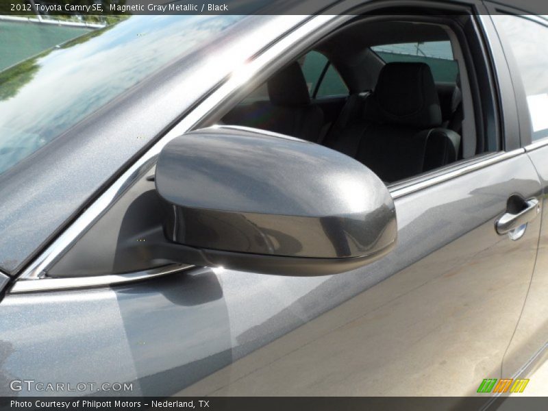 Magnetic Gray Metallic / Black 2012 Toyota Camry SE
