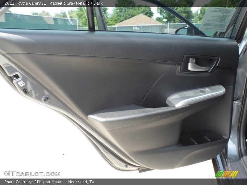 Magnetic Gray Metallic / Black 2012 Toyota Camry SE