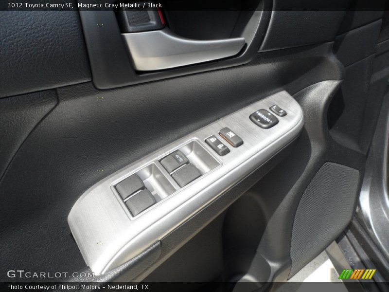 Magnetic Gray Metallic / Black 2012 Toyota Camry SE