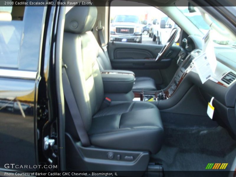 Black Raven / Ebony 2008 Cadillac Escalade AWD