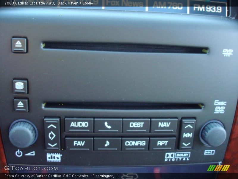 Black Raven / Ebony 2008 Cadillac Escalade AWD
