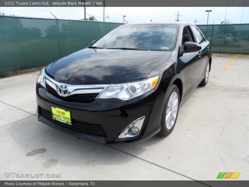 Attitude Black Metallic / Ash 2012 Toyota Camry XLE