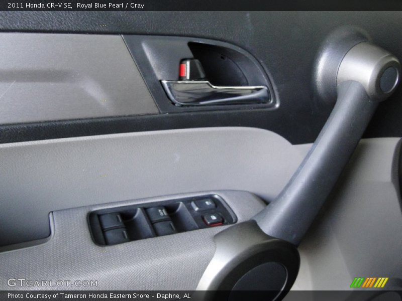 Royal Blue Pearl / Gray 2011 Honda CR-V SE