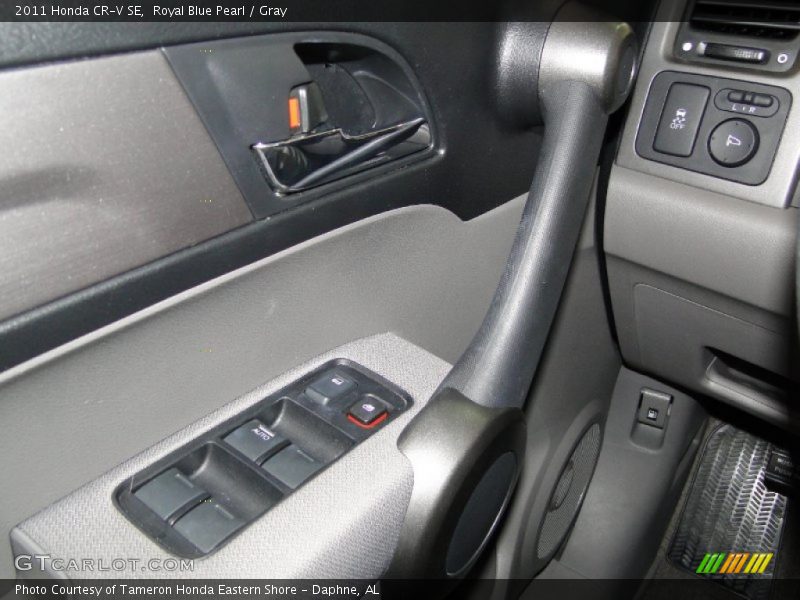Royal Blue Pearl / Gray 2011 Honda CR-V SE
