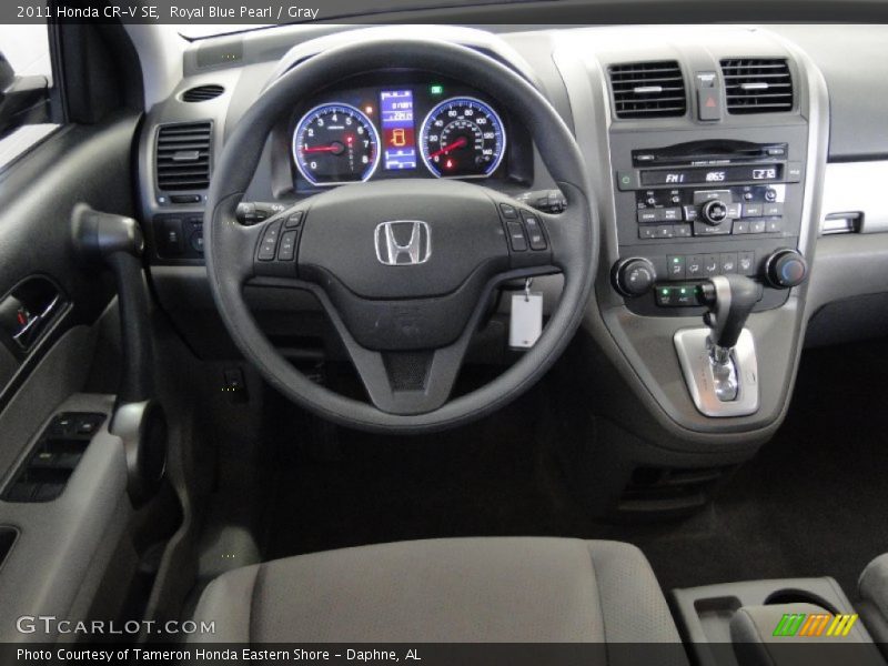 Royal Blue Pearl / Gray 2011 Honda CR-V SE