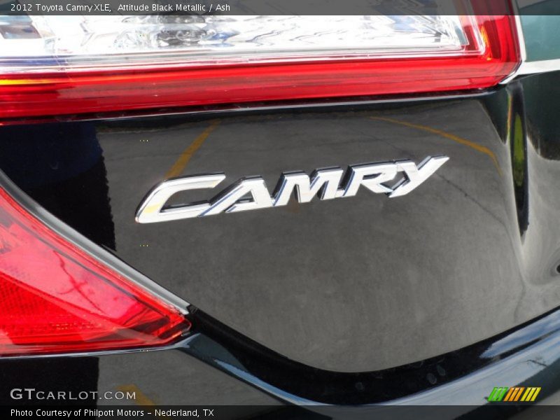 Attitude Black Metallic / Ash 2012 Toyota Camry XLE