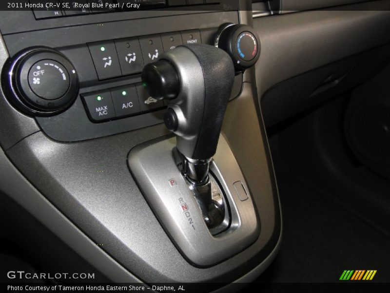 Royal Blue Pearl / Gray 2011 Honda CR-V SE